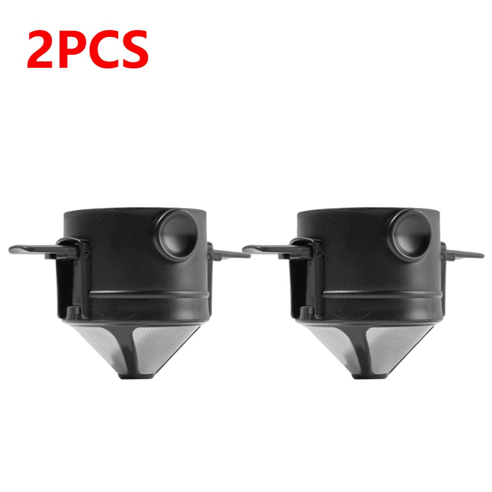 Portable No Filter Paper Foldable  Coffee Filter Stainless Steel Coffee Maker Reusable Drip Coffee Tea Holder for Travel Camping