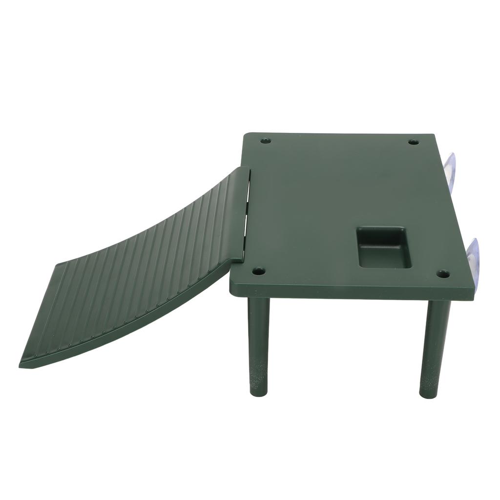 Turtle Basking Platform Exercise Climbing Ability Tortoise Resting Terrace with Climbing Ladder