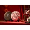 Pu'er Tee 2023 Dayi Roter reifer Teekuchen 357g Yunnan Qizi Kuchentee Nutzen für die Gesundheit