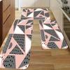 1PC Geometric Pattern Kitchen Rug Non-Slip Door Mat Pop design Bathroom Rug Bath Mat Carpet for Home Sink Laundry Decoreeree