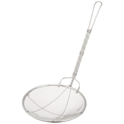 Wahei Freiz Cookware Strainer, Dashi-age, Mido, 18cm, Fine Mesh, P-Handle, 18-8 Stainless Steel, AD-691
