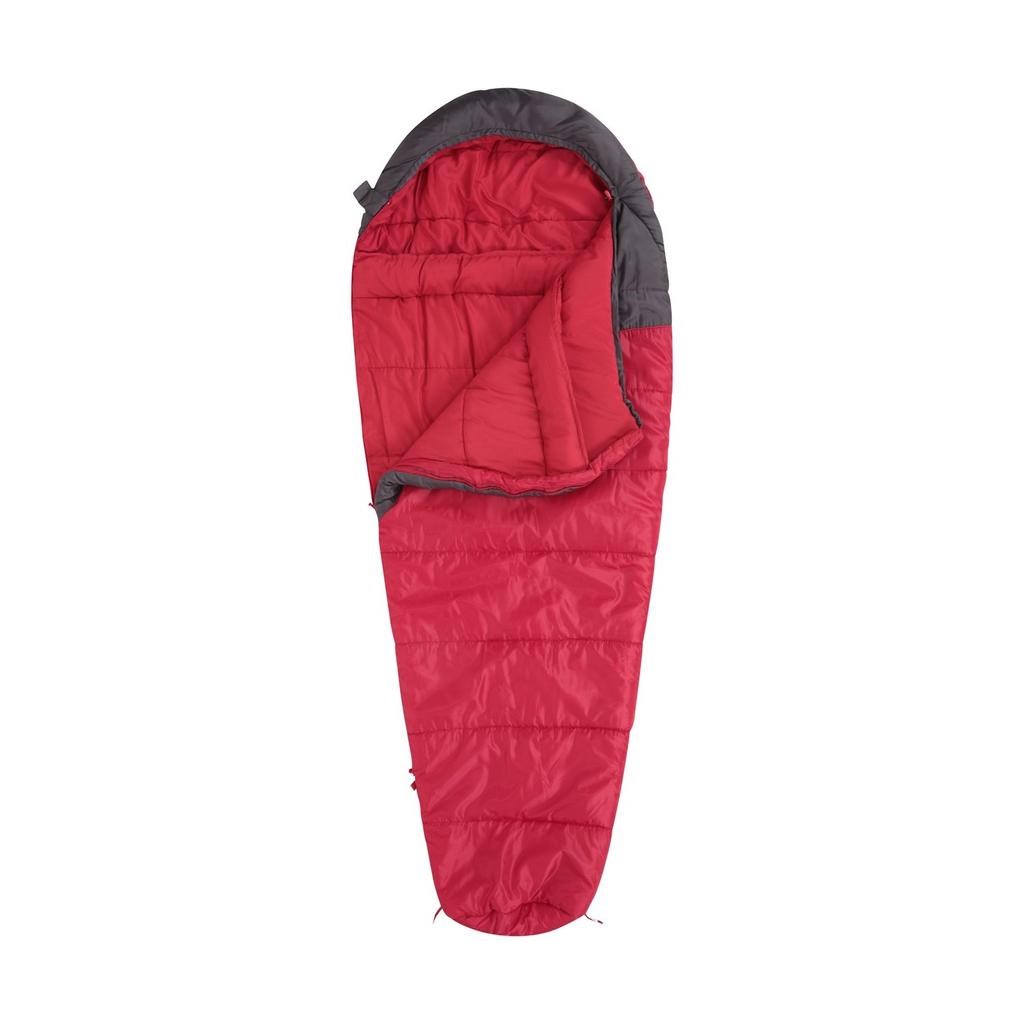 Mountain Warehouse Saco de dormir momia Summit 300 con cremallera a la derecha