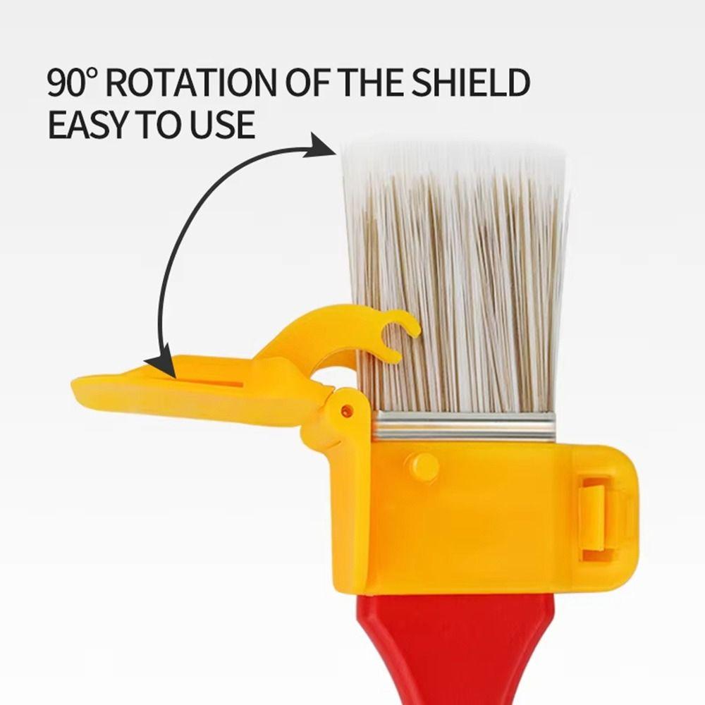 Multifunctional Edging Color Separation Paint Brush Handheld Paint Edger Tool  for Walls Furniture