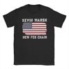 Kevin Warsh 2026 T Shirt Unisex Pure Cotton Amazing TShirt Crewneck  Tees Short Sleeve Clothing New Arrival