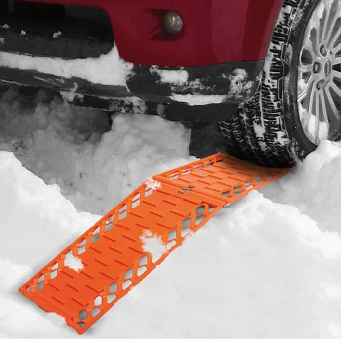 ProPlus Ensemble de 2 tapis de traction pliables 360835 404047