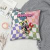 Home Decorations Powerpuff Cartoon Pillowcase Merch Pillow Cover Zippered Multi Size