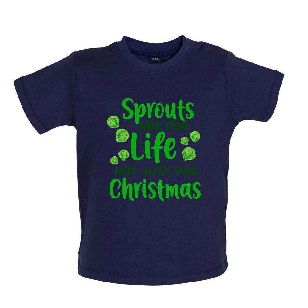 Sprouts Are For Life - Baby Kids T-Shirt / Body- Brussels Sprout Brussell Funny 130