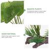 Fish Tank Artificial Water Plants Terrarium Aquarium Pots Decorations Plastic Live Small