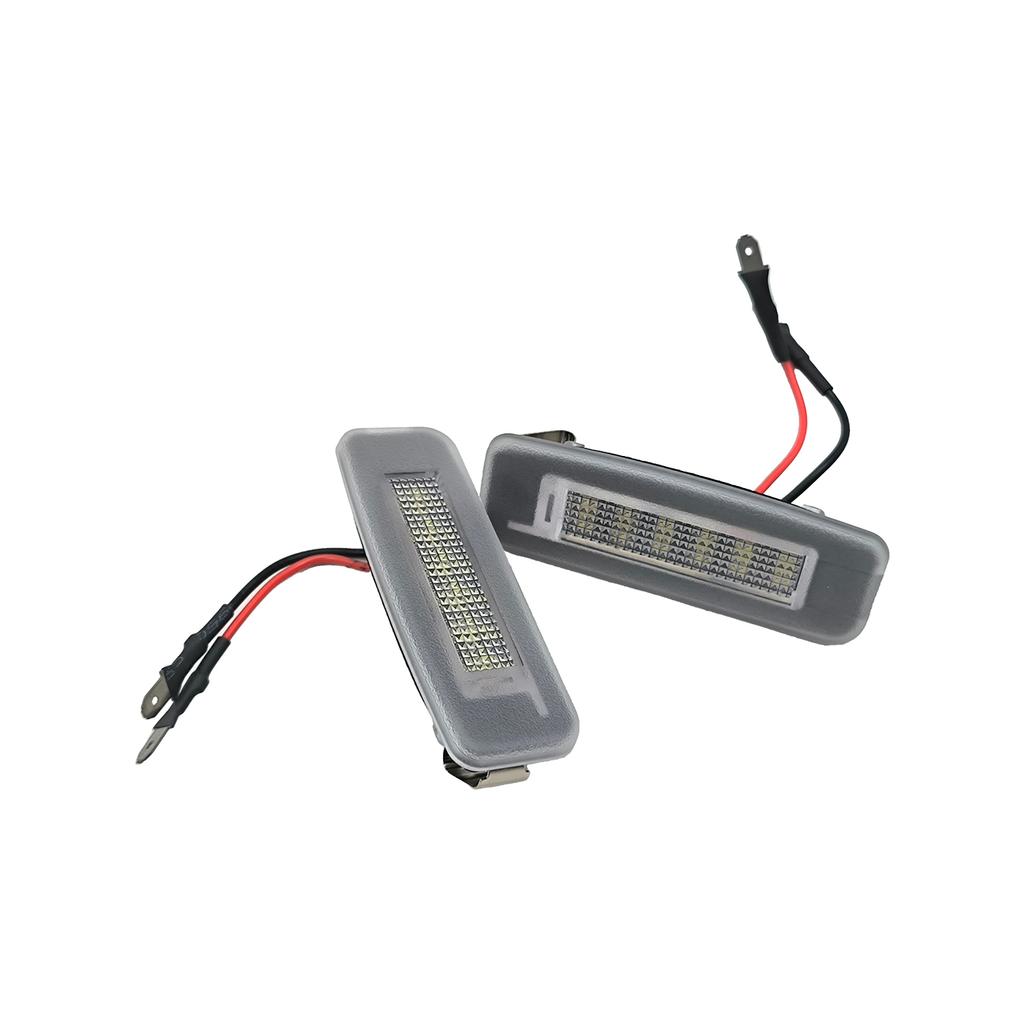 2Pcs For Ford Focus MK1 1998-2005 White LED License Plate Light Number Plate Lamp