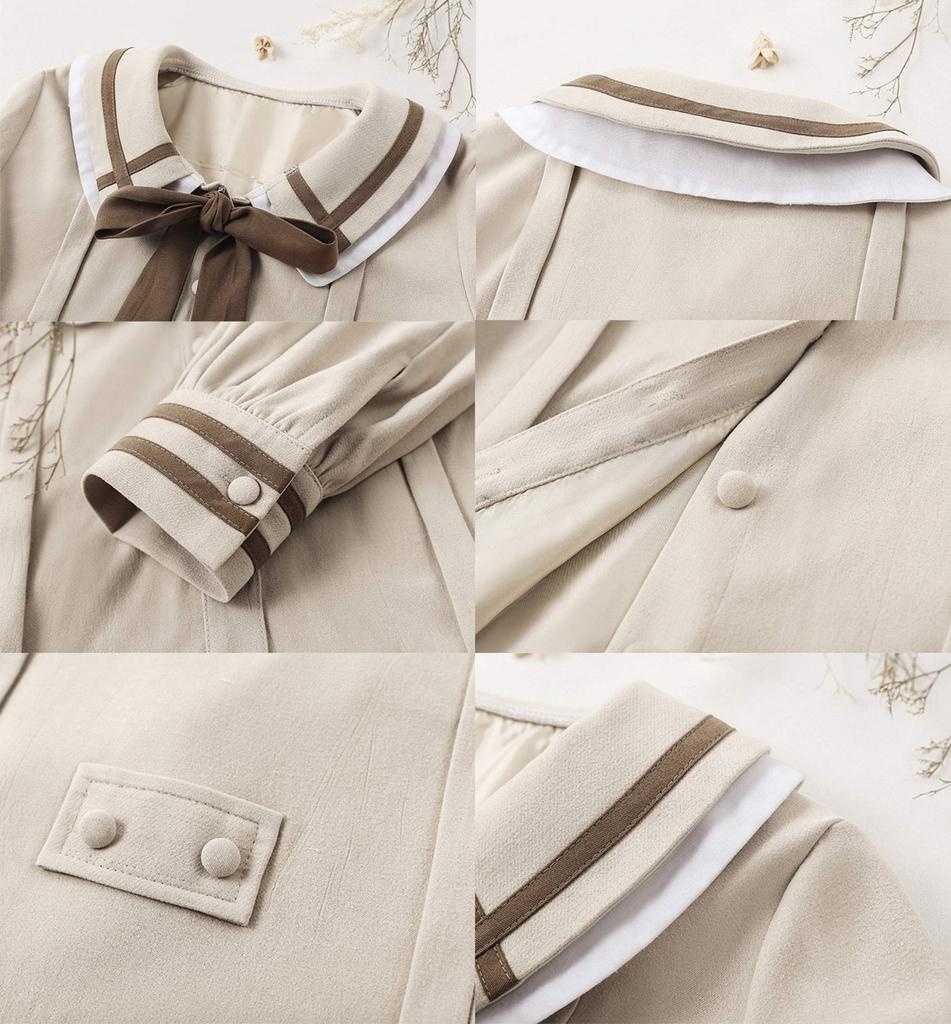 JIURUN Uniform Lolita High School Girl JK Uniform Mori Girl Schule Matrosen Cosplay Schule Traumhaft Süßes Kleid, Uniform, Cosplay, Rock, Kleid, Uniform,