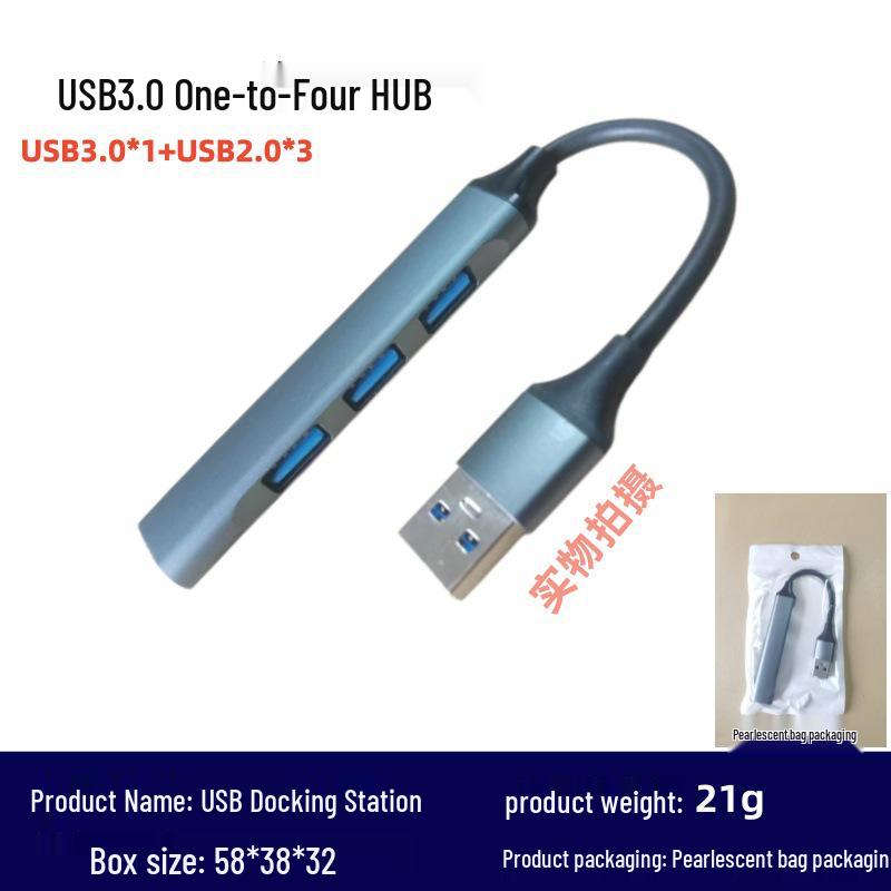 Type-C USB Docking Station Multi-Port Hub & Splitter for Laptops
