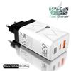 65W PD Charger with QC3.0 for Fast Charging Phone & Tablet - EU Standard
