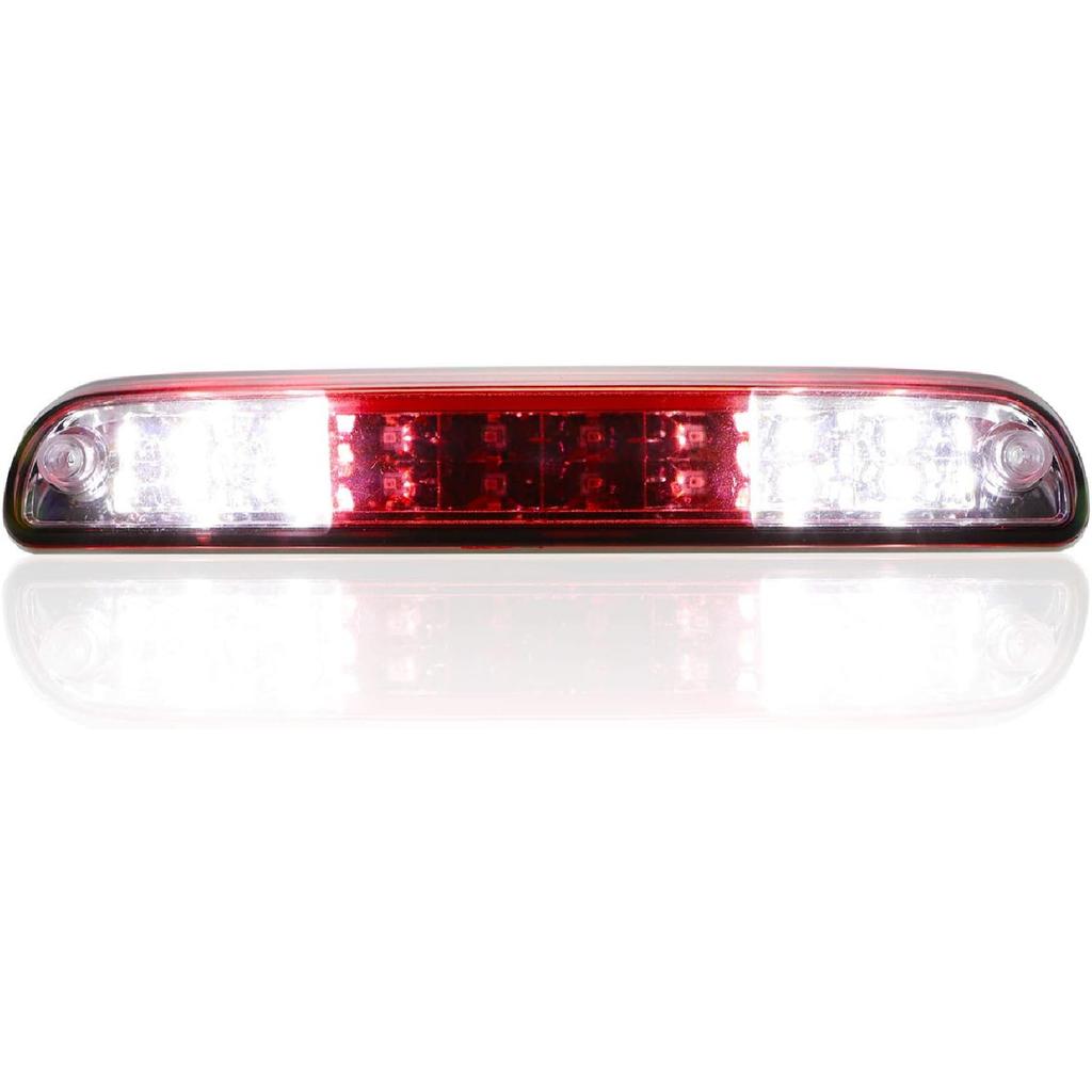 3rd Third Brake Light for 99-16 Ford F250 F350 Super Duty/ 01-05 Explorer/Ranger/Mazda B series Cargo Light LED High Mount Stop Lamp Red