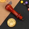 DIY Wax Grain Seal Head Multipurpose Enamel Seal Head Ornamental Wax Seal Stamp Head Envelope Decorative for Wedding Invitations