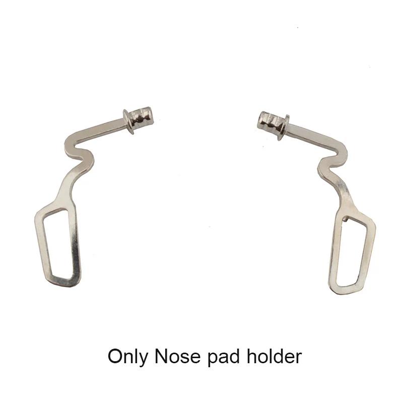 

1 set Stainless Steel Eyeglasses Nose Pads Arm Holder For TanSuTungsten Steel Glasses Frame Plug Bayonet Glasses Accessories