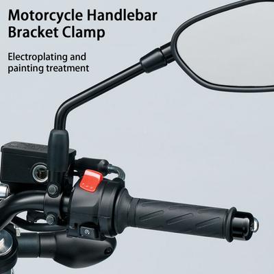 8/10mm Rearview Mount Motorcycle Aluminum Alloy Handlebar Rearview for Mirror Mount Bike