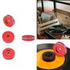 45 Rpm Adapter for 7 In Vinyl Record Turntables Discs Dome, Aluminum Alloy