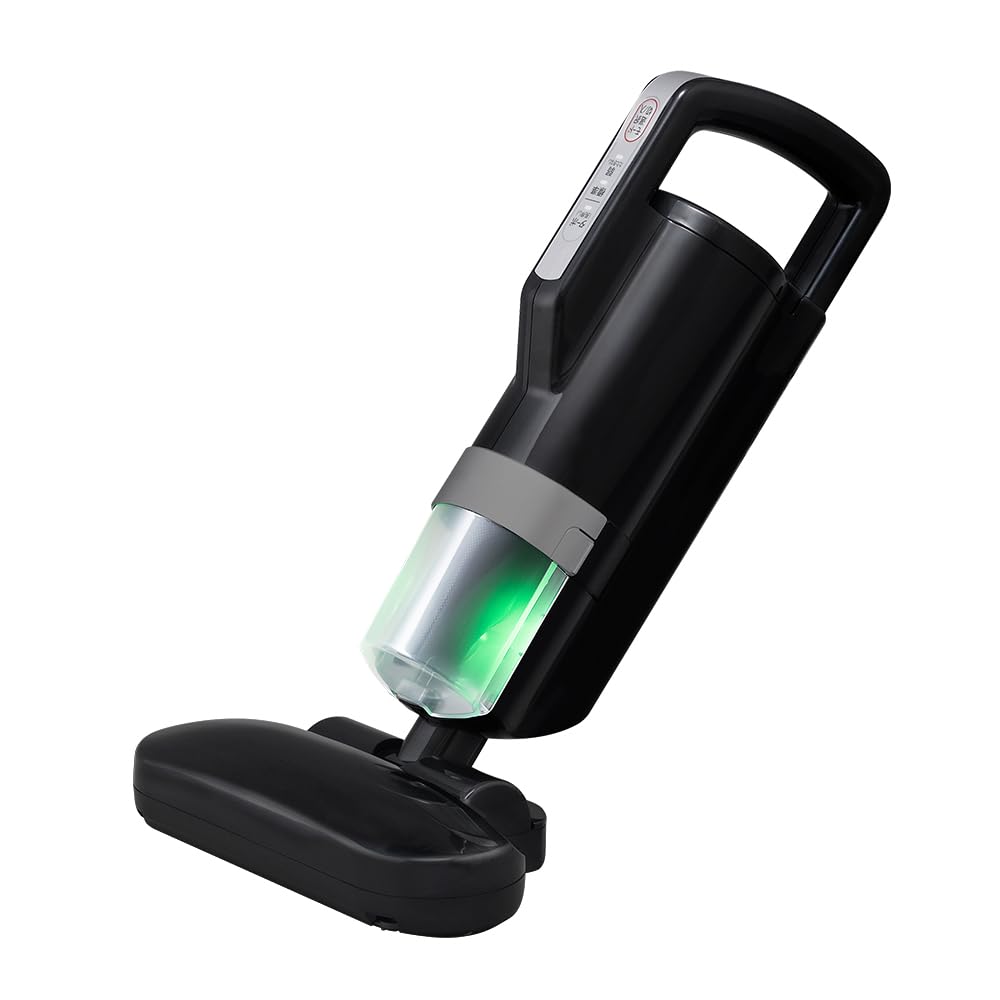 

IRIS OHYAMA Futon Dust Dusting Warm Air Filter Cleaner, Black, Mites, Head, Approx. 6,000 times/min, Function, Included, AZ-IC-FAC2-B чорний