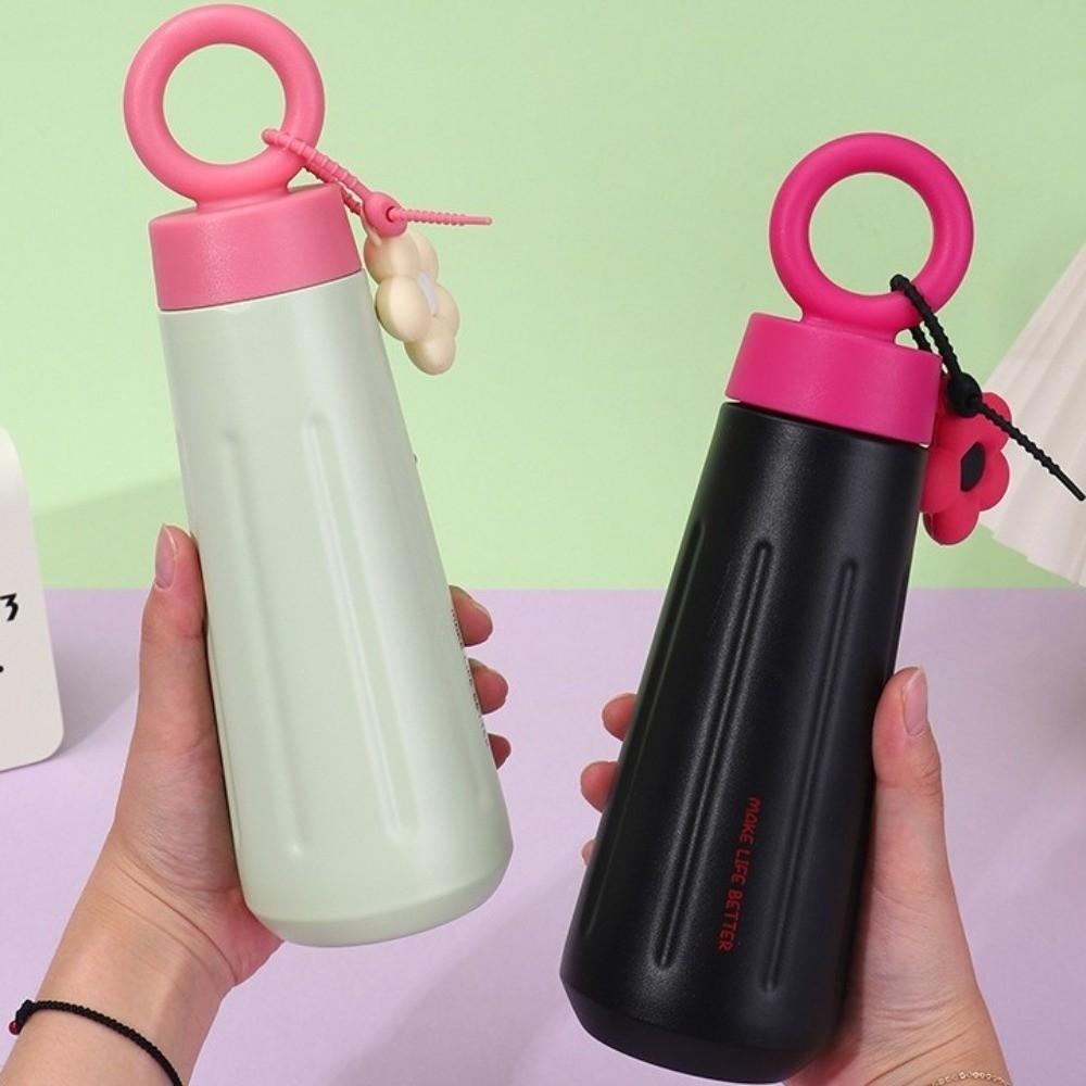 Vacuum Insulation Stainless Steel Insulated Cup 450ML Capacity Sports Water Cup  Hot & Cold Drinks