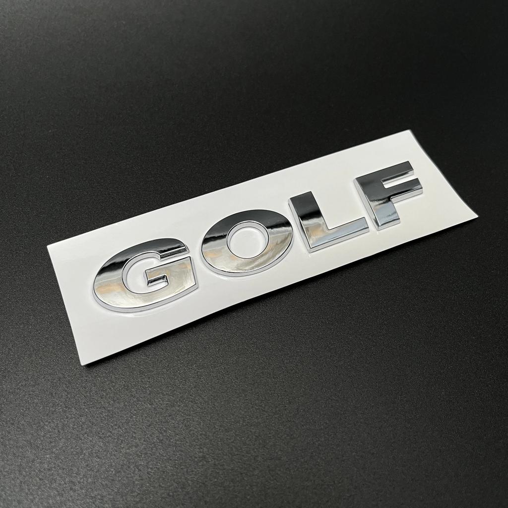 2026 Hot For VW VOLKSWAGEN Car Rear Trunk Decals Emblem Badge Logo Covers Letters Sticker For VW Golf 6 Golf 7 7.5 Car Accessori