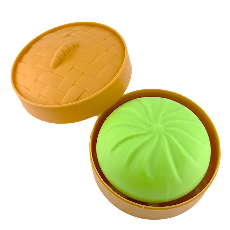 Kawaii Squeeze Toys Dumpling Mystery Box: Random Color Cute Expression Squishy Toy, Maltose Texture Slow Rising Stress Ball Gift