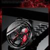 SVJ RS8 Wheel Watch Men's Stereo Brake Hollow Dial Sports Car Modified Black Technology Waterproof