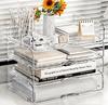 Large Capacity Desk Organizer, 4 Tier Paper Organizer, File Organizer for Desk, Stackable Paper Tray for Office, Home and School