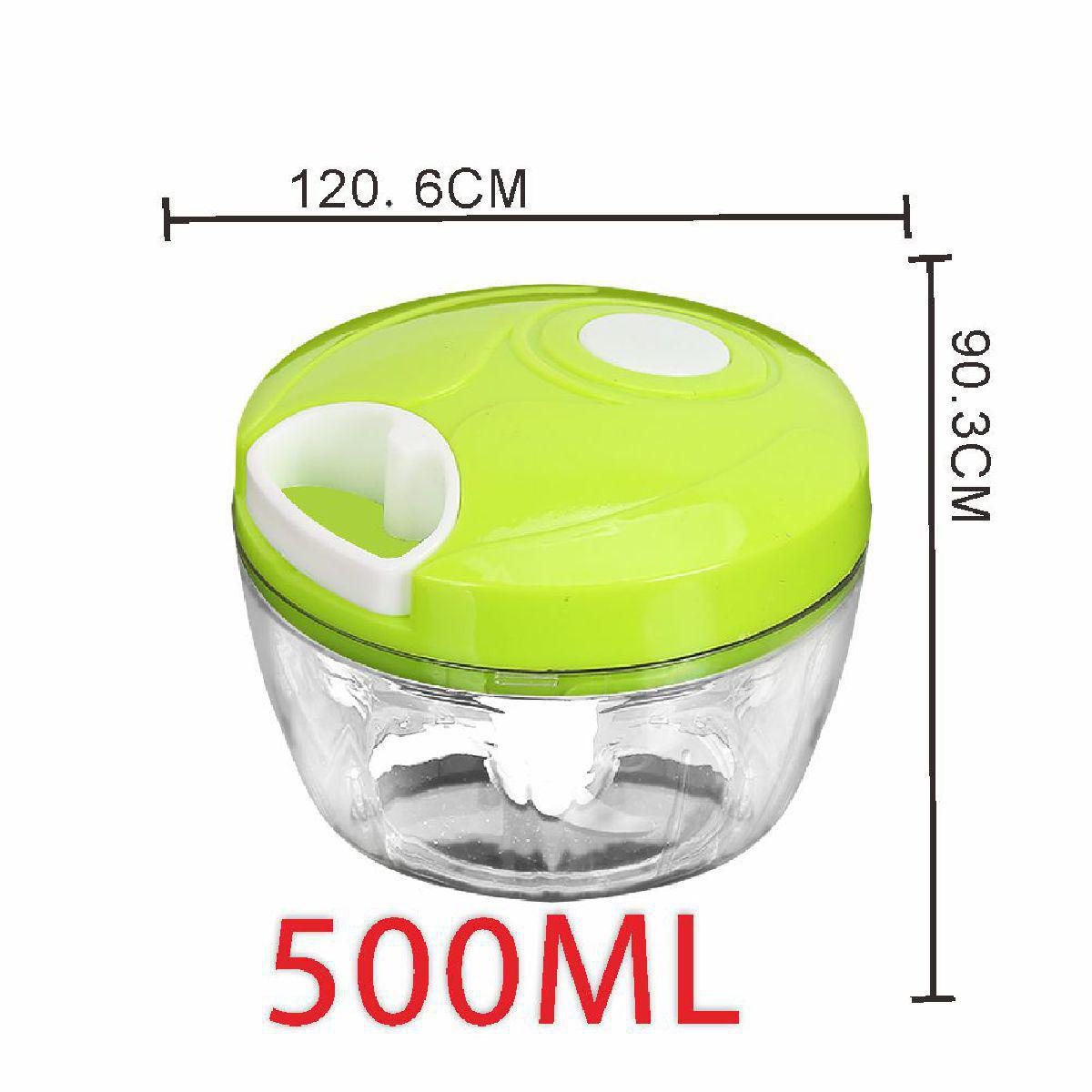 

Многофункциональная ручная овощерезка и чеснокодавилка 500ML