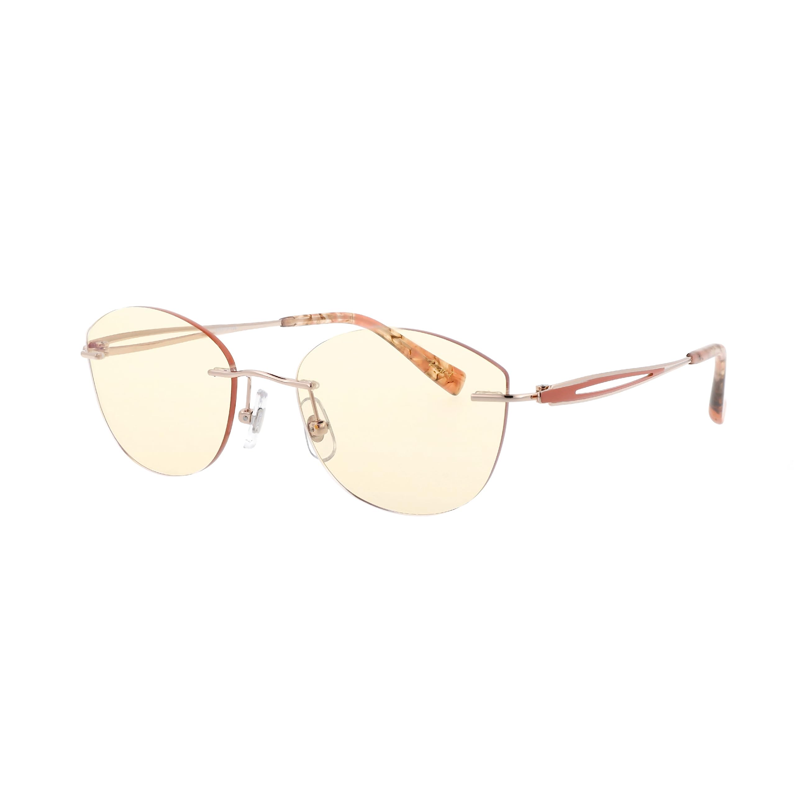 

Солнцезащитные очки, разработанные производителем в УФ- и синем свете [REFLET] Высокоэффективные линзы, Золотой, Сабаэ, Япония, Защита, RF-003-2 золотой