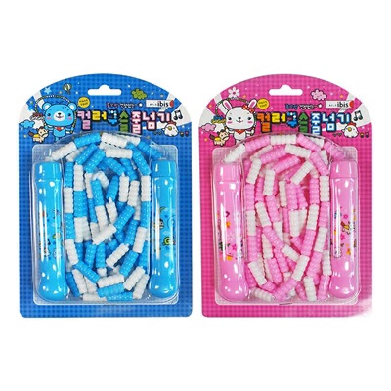 4000 Color Bead Jump Rope (CR) pink