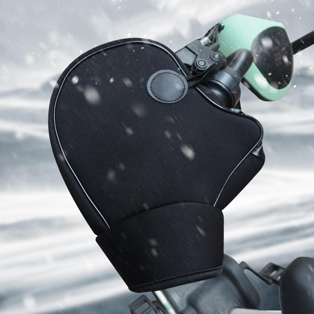 Motorcycle Gloves Windproof Warmer Handle Grip Bike Handlebar Mittens for Riding Winter Cycling Racing Motorbike Outdoor