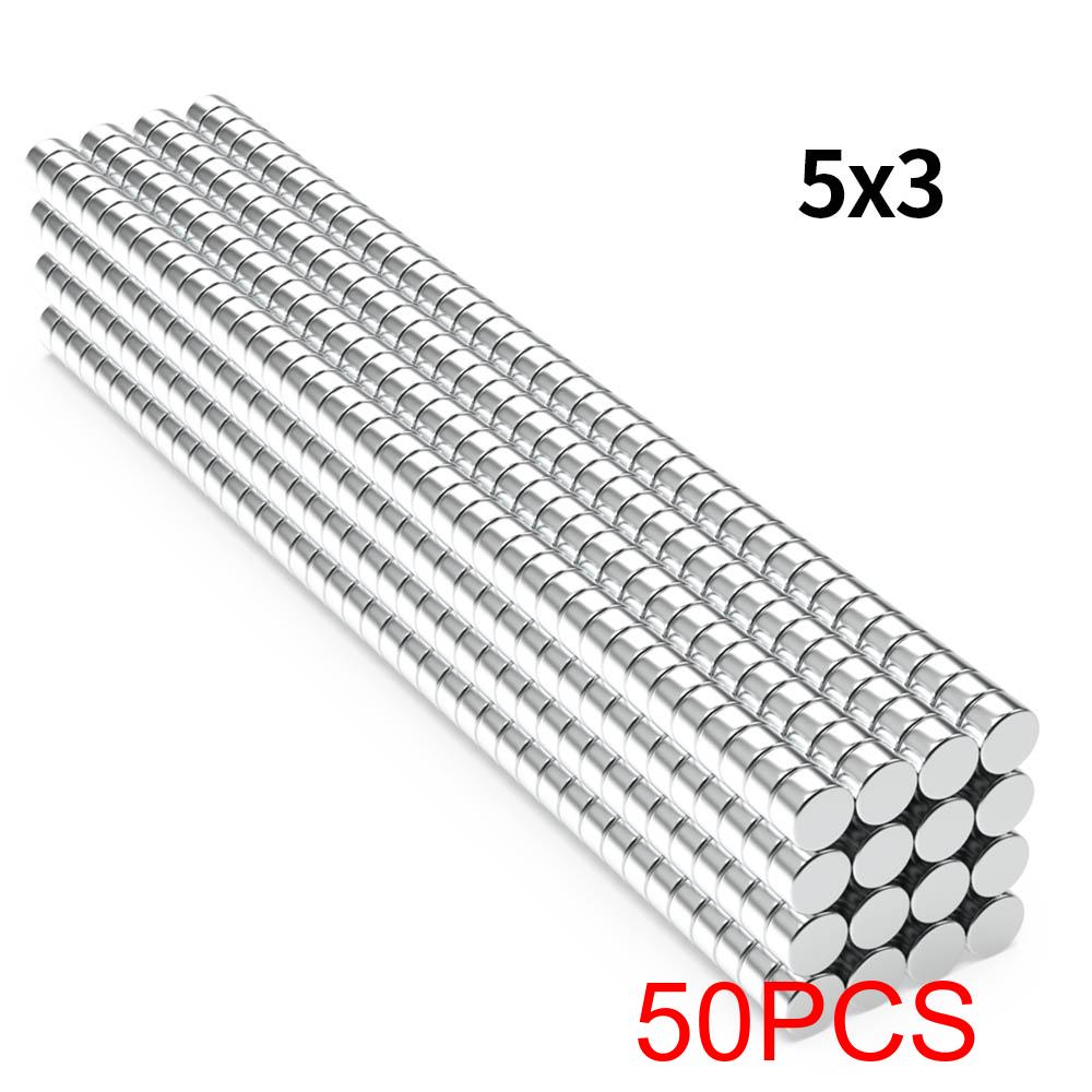 Super Strong Neodymium Magnet N35 NdfeB Permanent Magnetic imanes Round Powerful Magnets Refrigerator Magnet 4x1.5 4x2 5x1 6x2