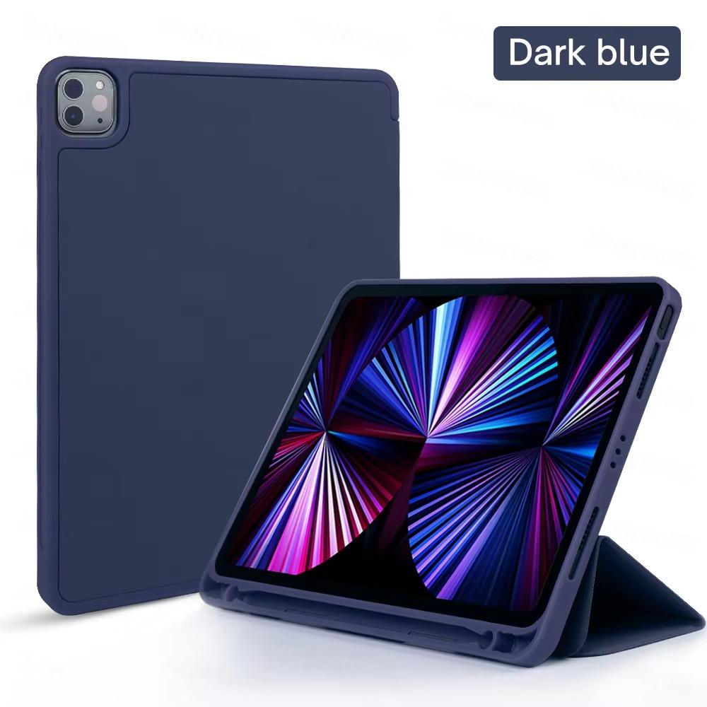 For iPad Air 11 Case iPad 10th Generation 11th A16 9th Cover Gen iPad Pro11 4 5 10.9in 12.9 M2 M3 M4 Pencil Holder Case