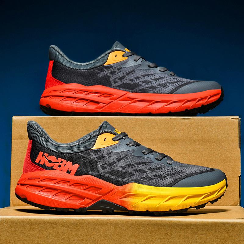 Zealous Sole Men's 2025 Spring And Summer New Fashion Cushioning Running Shoes Sports Trendy Shoes Casual Versatile Fashion Lightweight Sports Shoes Cm