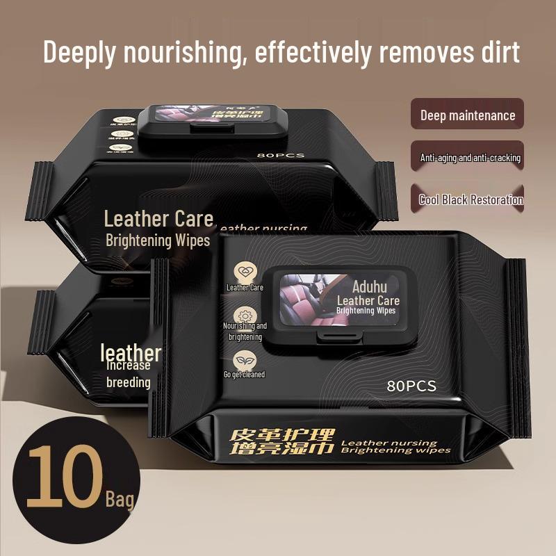 

Салфетки для чистки и покрытия кожи салона автомобиля