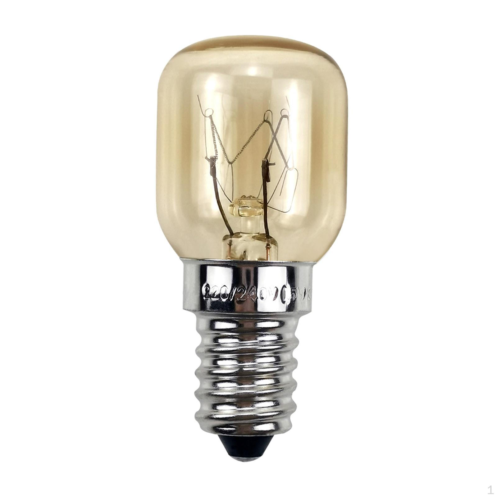 

2 Pcs Oven Light Bulbs with E14 Base, Lamp, Replacement Appliance Bulb for Oven, 25 W