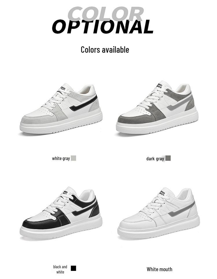 Men's 10CM Height Increasing Breathable Casual Sneakers