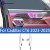 For Cadillac CT6 -2025 Car interior center console protective sticker interior decorative strip TPU protective sticker refit