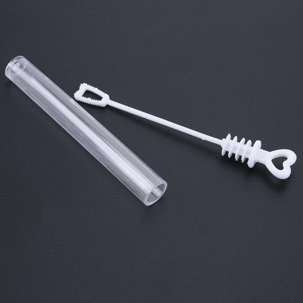 Bubble Wands Toys 100pcs Party Essentials Soap Bubbles Machine Fun Birthday Decorations Bubble Making Devices for Anniversaries