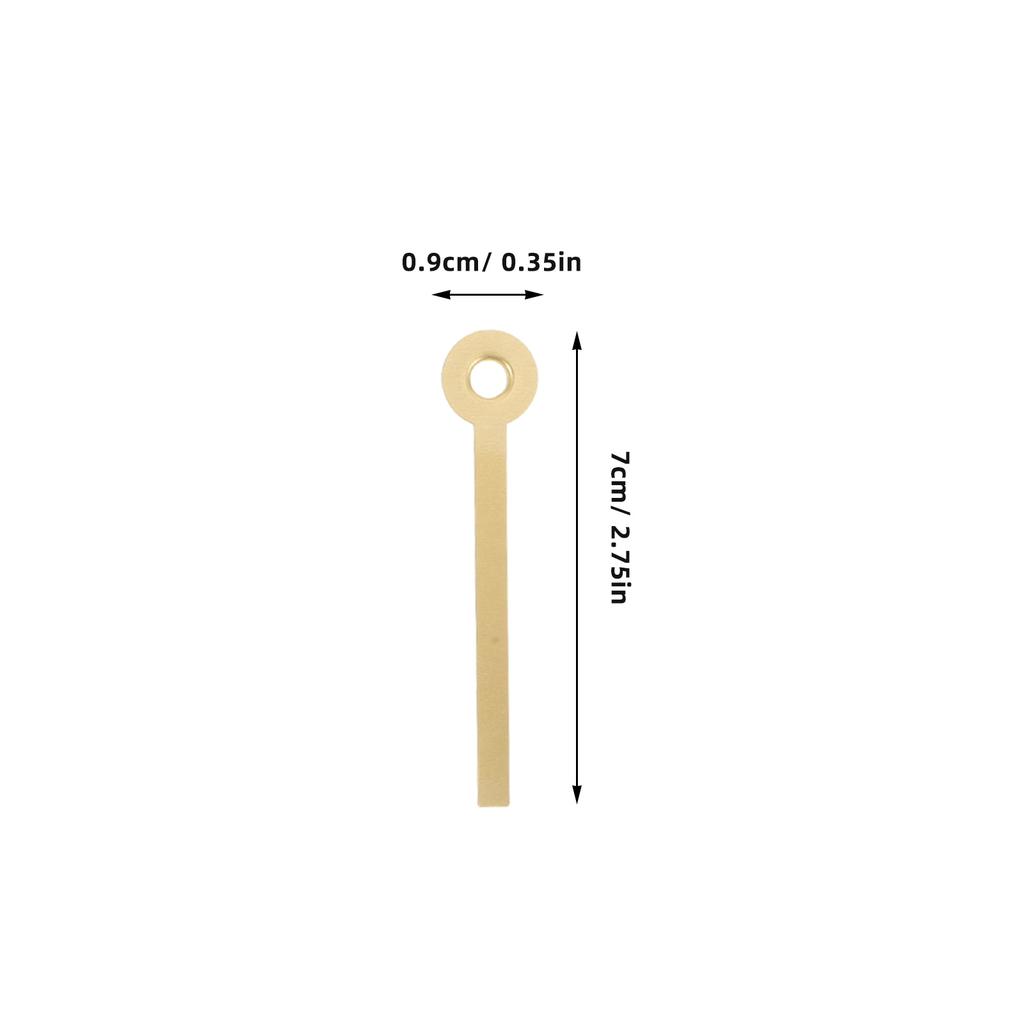 10 Sets Wall Clock Hands Replacement Wear-Resistant DIY Clock Pointer Parts for Vinyl Record Clocks Home Decoration