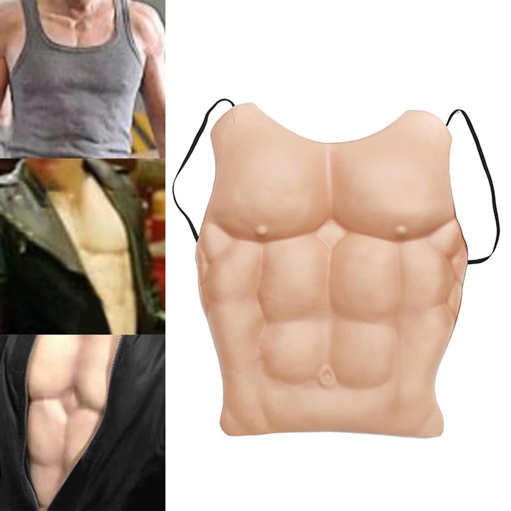 Funny Fake Muscle Comfortable for Masquerade Parties New Year Parties Indoor