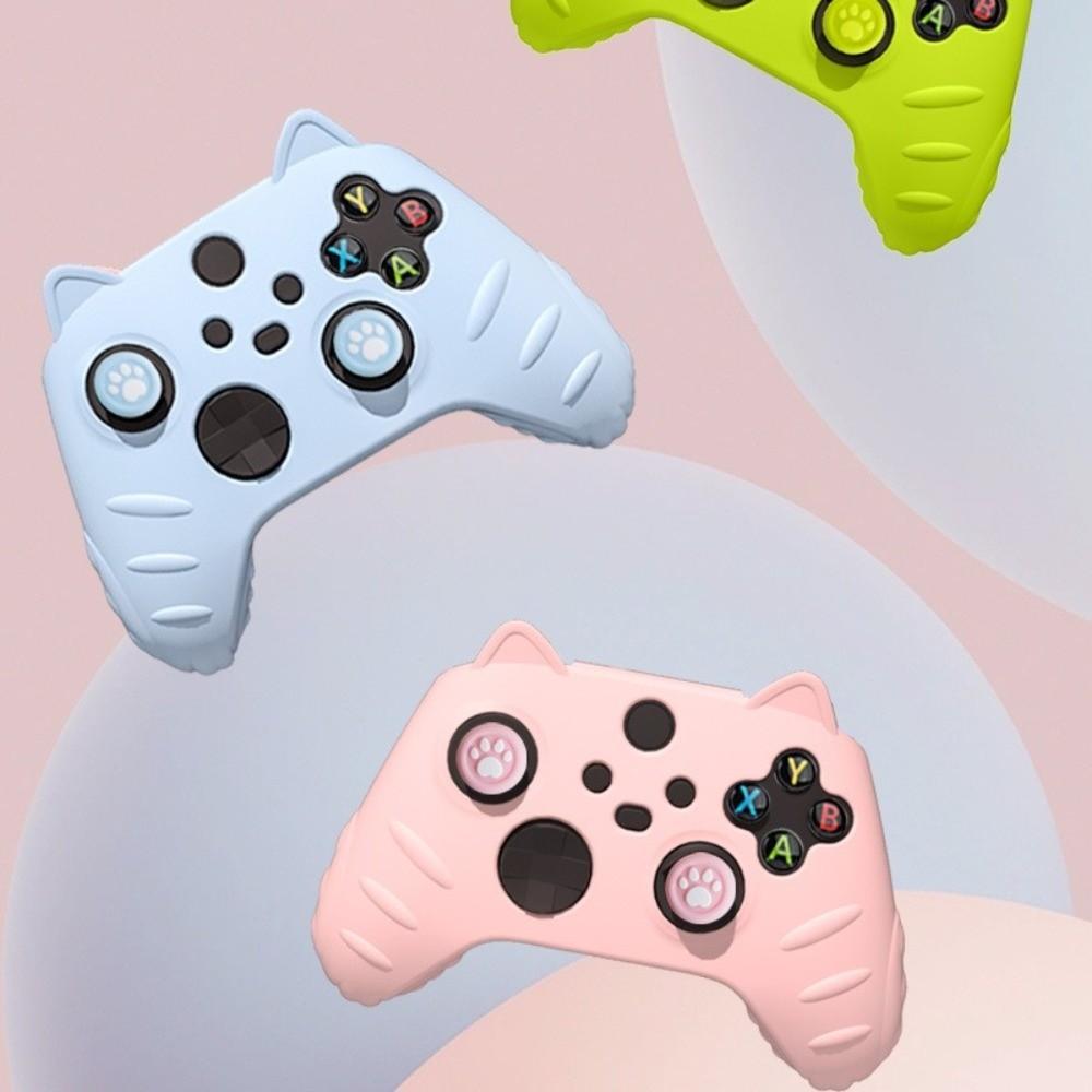 Silicone Controller Protector Solid Color Joystick Grip Cover for Xbox Series Gaming Accessories