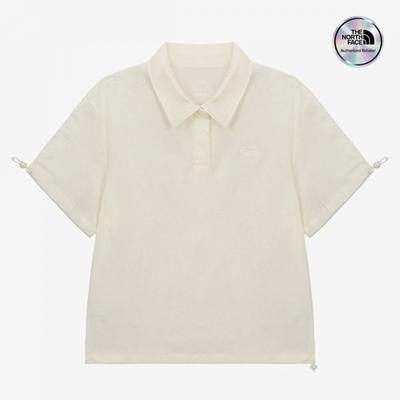 Women S froSt Short Sleeve Polo Cream nt7pS45c