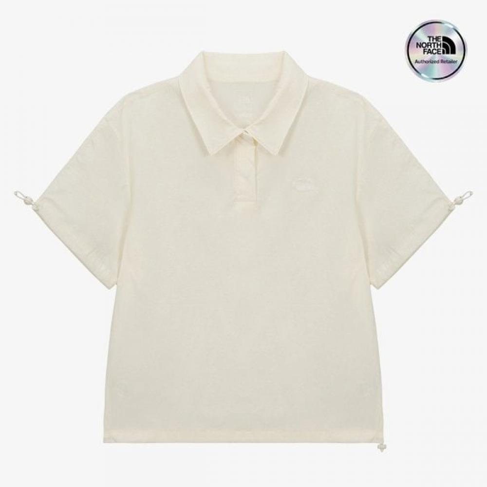 The North Face Women S froSt Short Sleeve Polo Cream nt7pS45c CREAM/085