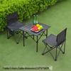 Sturdy Outdoor Folding Table and Chairs Set for Camping, Picnic, and BBQ