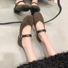 Spring 2026 Fashion Brand Lolita Dress Shoes New Mujer Zapatos Comfortable Simple Clasps Basic Style Solid Color Zapatos