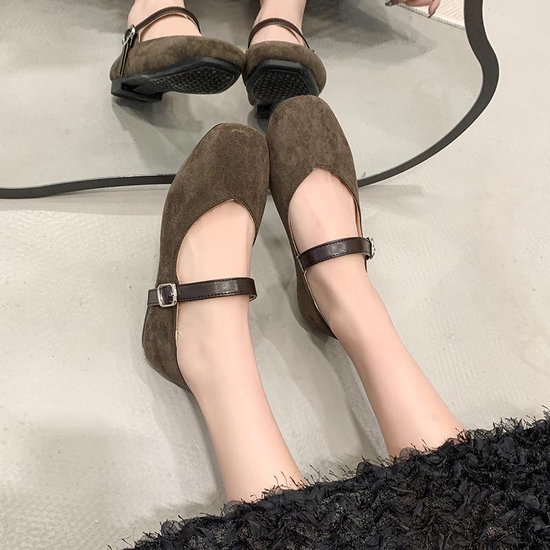 Spring 2026 Fashion Brand Lolita Dress Shoes New Mujer Zapatos Comfortable Simple Clasps Basic Style Solid Color Zapatos