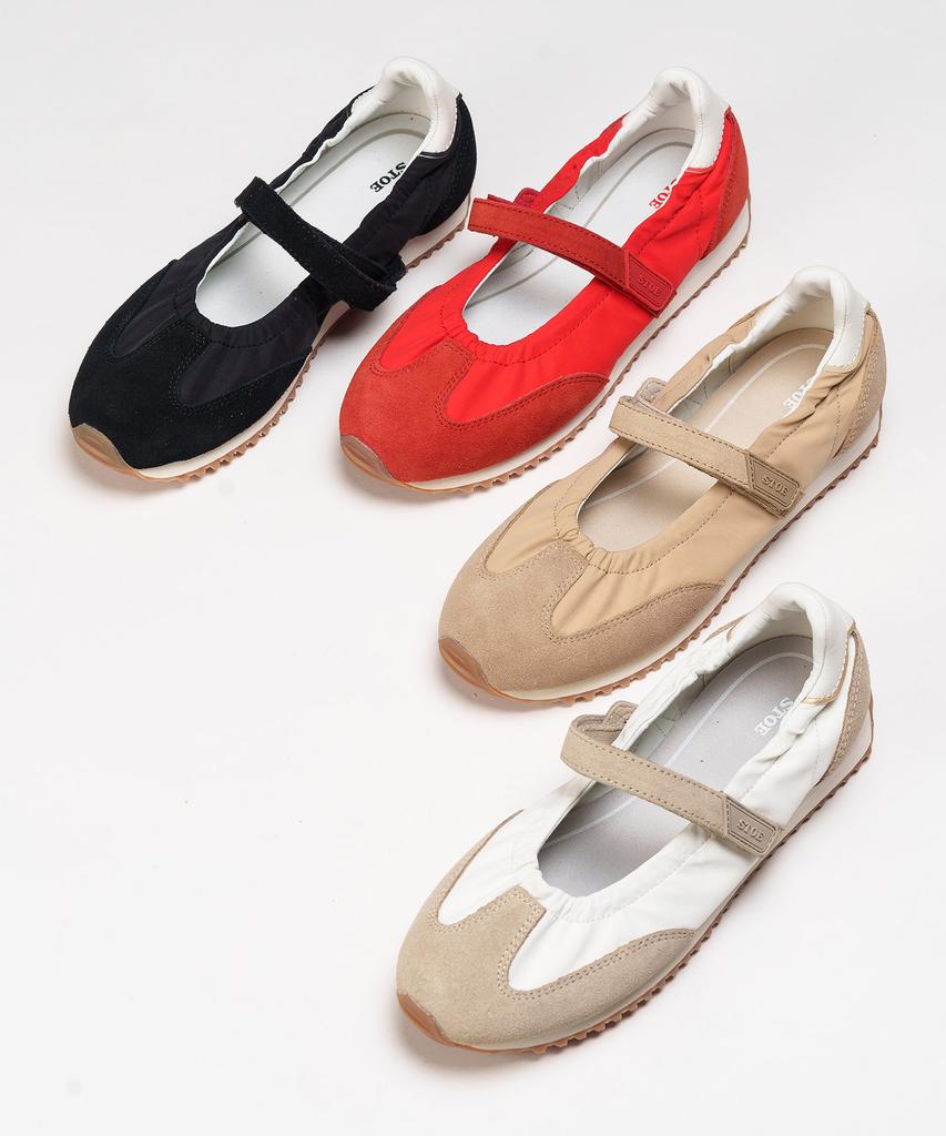 Stoe Heidi Mary Jane Sneakers, 4 Colors