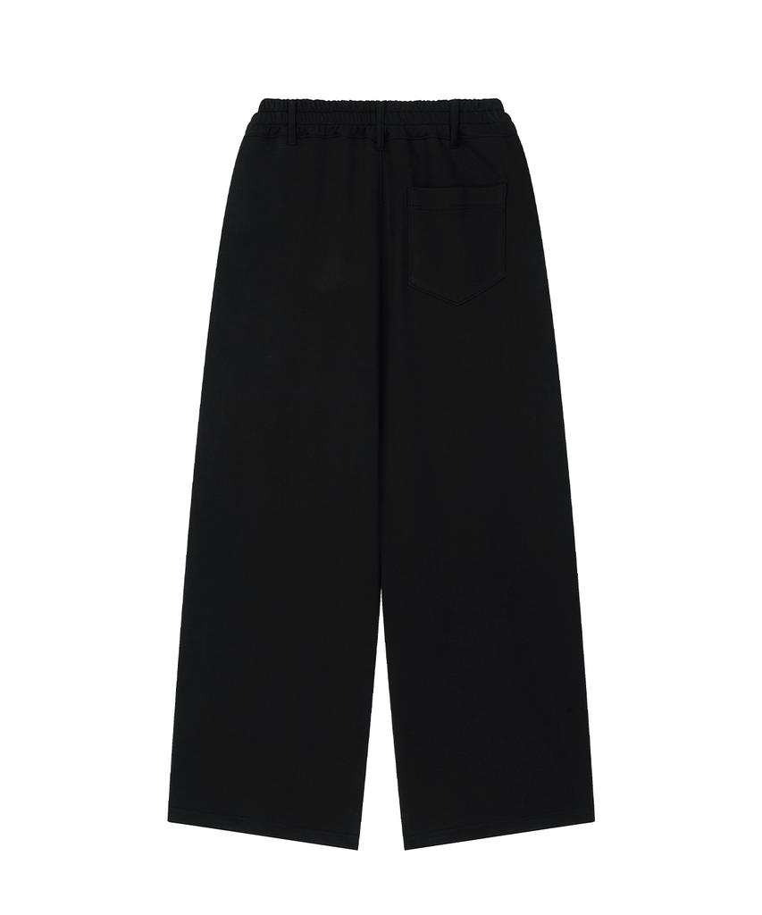 Saendeulig Tied Sweat Pants_Black