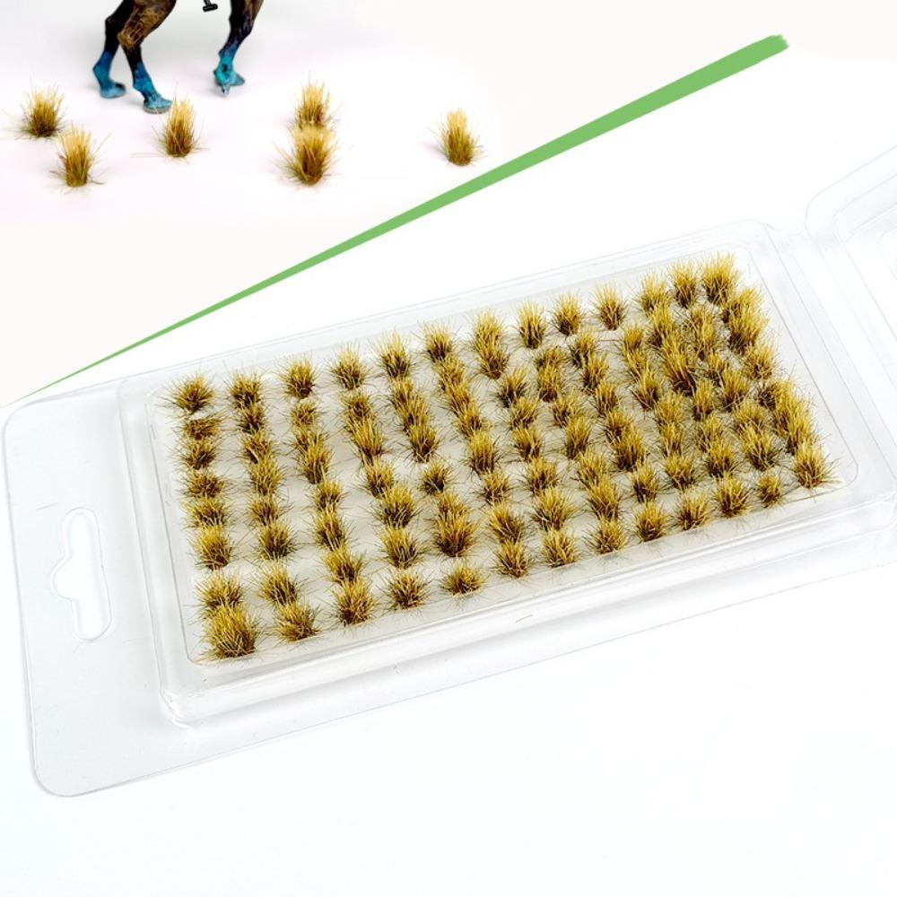 Miniature Shrubs Miniature Grass Cluster Terrain Model Kit Static Grass Tuft  Farmland House